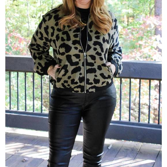 NEW MOLLY BRACKEN print jacket in khaki - Picture 1 of 5